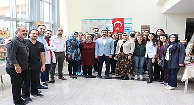 24 MAYIS DÜNYA ŞİZOFRENİ GÜNÜ EL SANATLARI VE RESİM SERGİSİ AÇILDI