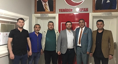 Yeniden Refah Partisi bayramlaşma programı yapıldı.