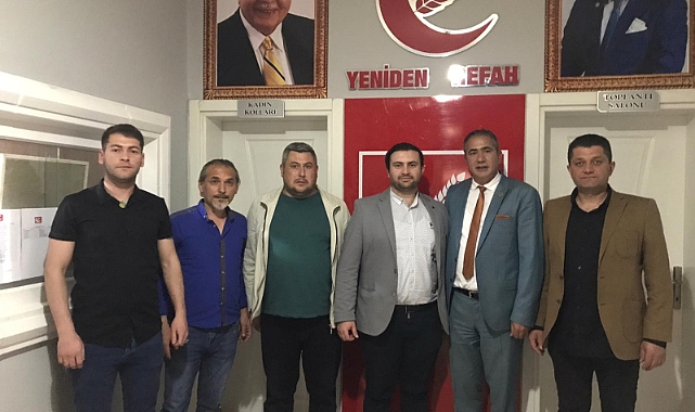 Yeniden Refah Partisi bayramlaşma programı yapıldı.