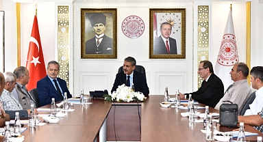 Akkoyun Valilikte Muhtarlar ile Bir Araya Geldi.