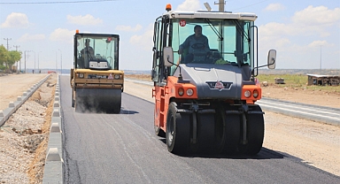 ASFALT ÇALIŞMASI DEVAM EDİYOR