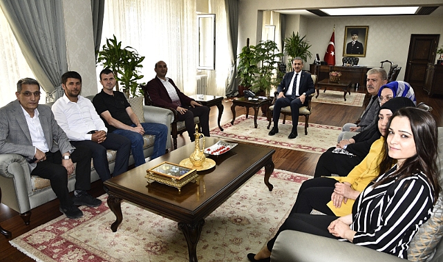 Bağcıoğlu'ndan Vali Tuncay Akkoyun’a ziyaret gerçekleştirdi.