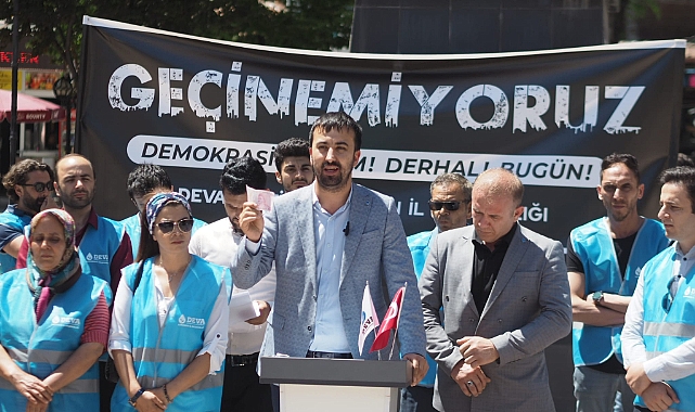 Deva Partisinden Geçinemiyoruz açıklaması