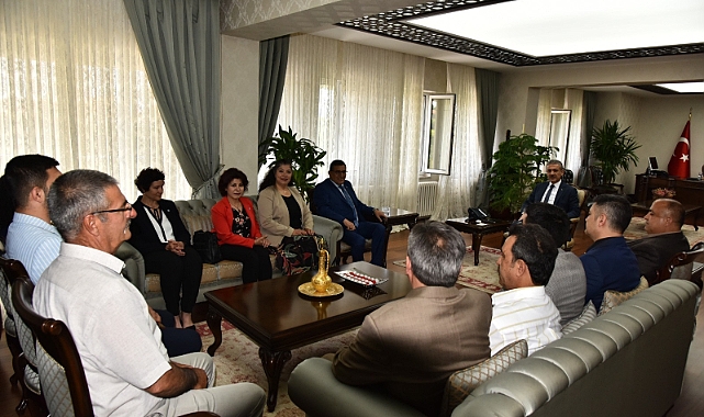 İYİ PARTİ ZİYARETLERDE BULUNDU