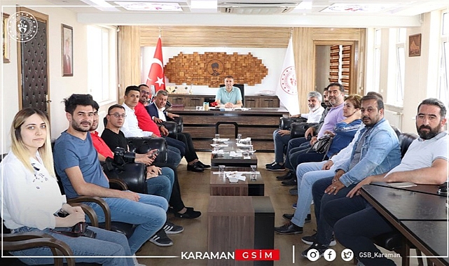 KARAMAN FK YÖNETİMİNDEN GENÇLİK VE SPOR İL MÜDÜRLÜĞÜNE ZİYARET