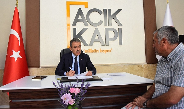 Açık Kapı, Milletin kapısıdır.