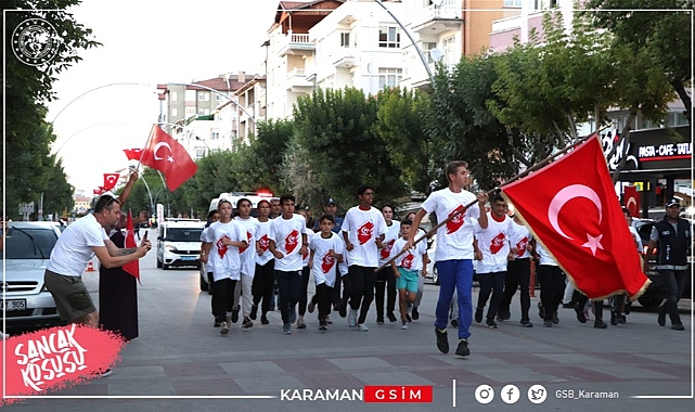 SANCAK KOŞUSU' DÜZENLENDİ