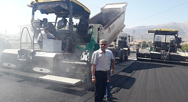 Kazımkarabekir Belediyesi’nden asfaltlama çalışması