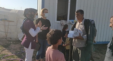 Mevsimlik Tarım İşçilerine yerinde sağlık hizmeti sunuldu.