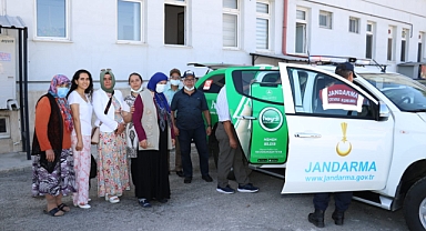 TOPLUM RUH SAĞLIĞI MERKEZİNDEN JANDARMA KOMUTANLIĞI ZİYARETİ