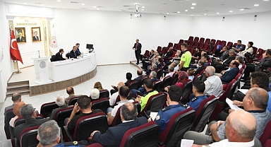 Akkoyun Mahalle Muhtarları ile Bir Araya Geldi