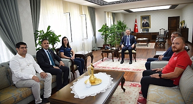 Avrupa Şampiyonu Zeynep Çelik’ten Vali Tuncay Akkoyun’a Ziyaret