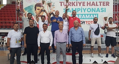HALTER ŞAMPİYONASI SONA ERDİ