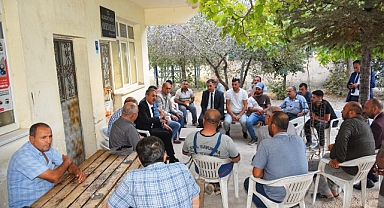 Vali Alaçatı Köyünde Vatandaşlarımızla Bir Araya Geldi