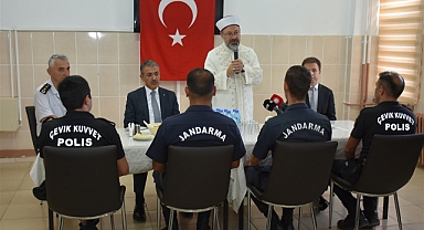 Erbaş ve Akkoyun'dan İl Jandarma Komutanlığına Ziyaret