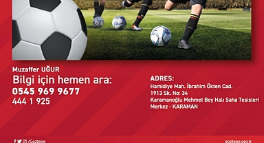 Göztepe Futbol Okulu Karaman Şubesini açtı