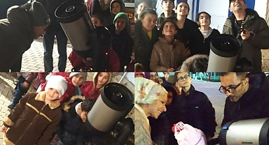 Afetzede Öğrenciler, Gökyüzünü Seyre Daldı