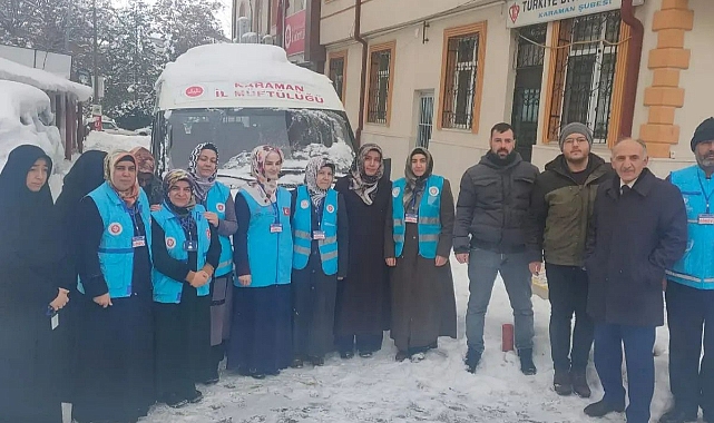 Karaman'dan Dördüncü Ekip Yola Çıktı