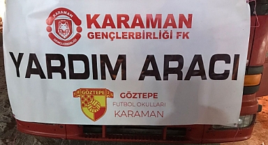Karaman Gençlerbirliği Futbol Kulübü Yardımlarına Devam Ediyor