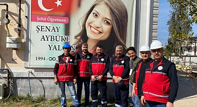 Karaman Millî Eğitim Müdürlüğünün Teknik Destek Ekibi Deprem Bölgesinde
