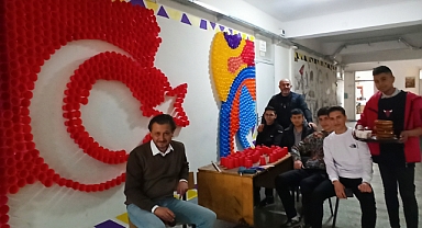 BİFA ANADOLU LİSESİ ÖĞRENCİLERİ'nden ANLAMLI ÇALIŞMA