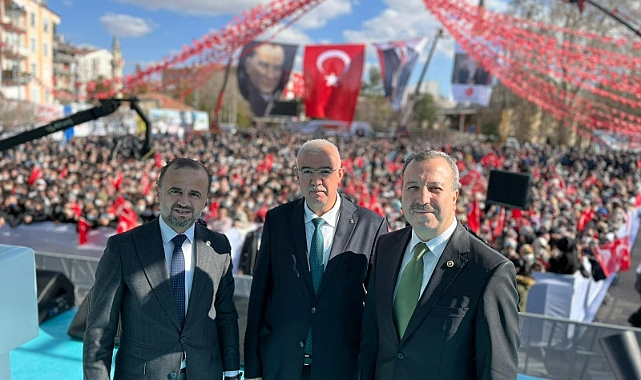 Çağlayan’ın Organize Ettiği Büyük Miting Teşkilatı Birleştirdi