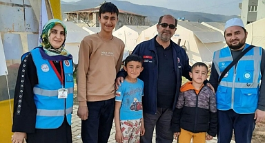 İl Müftüsü Deprem bölgesinde ziyarette bulundu