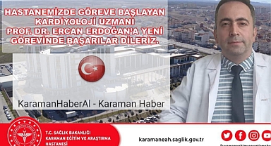 Prof. Dr. Ercan ERDOĞAN Hasta Kabulüne Başladı