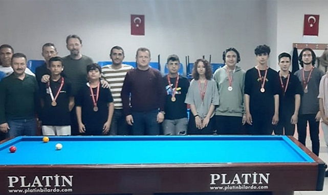 BİLARDO’DA HEYECAN SONA ERDİ