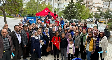 CHP’Lİ ADAYLAR ÇARŞIDA, MAHALLEDE, KÖYDE; VATANDAŞIN YANINDA