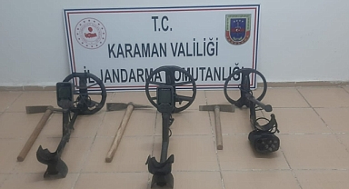 İzinsiz Kazıya Jandarma Engeli