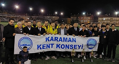 KARAMAN KENT KONSEYİ SPOR TURNUVALARI SONA ERDİ