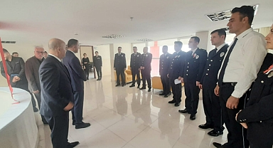 Mahmut Ünüvar kentte görevli tüm polisleri ziyaret etti