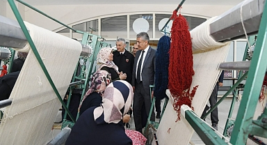 Akkoyun'dan Taşkale Halısı Üretim Atölyesine Ziyaret
