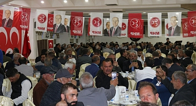 Karaman’da Ülkücüler Tek Yürek Oldu
