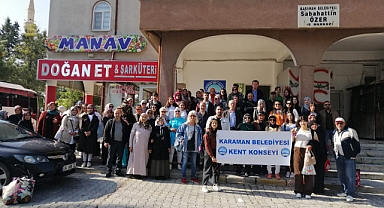Karaman Kent Konseyi Gezi Etkinliklerine Hız Kesmeden Devam Ediyor