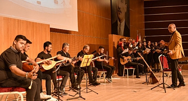 KMÜ’DE TÜRK HALK MÜZİĞİ KONSERİ