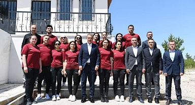 Akkoyun, Olimpiyat Şampiyonu Kadın Goalball Milli Takımımızı Ziyaret Etti
