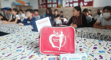 İl Sağlık Müdürlüğü Tarafından Miniklere Eğitim Verildi