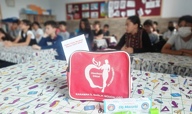 İl Sağlık Müdürlüğü Tarafından Miniklere Eğitim Verildi