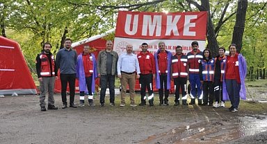 Karaman UMKE Aksaray Bölge Tatbikatında