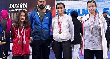 KARAMANLI SPORCULARDAN WUSHU KUNG FU ŞAMPİYONASI’NDA TÜRKİYE DERECESİ