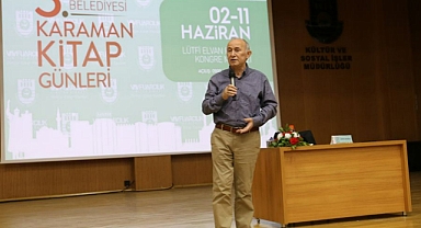 TARİHÇİ-YAZAR AHMET ŞİMŞİRGİL KİTAP GÜNLERİ'NİN KONUĞU OLDU