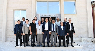 Vali Tuncay Akkoyun Karaman Ticaret Borsasını Ziyaret Etti