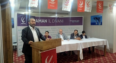 Yeniden Refah Partisi seçim sonrası ilk il divanını 24 Haziranda Kent otelde gerçekleştirdi.