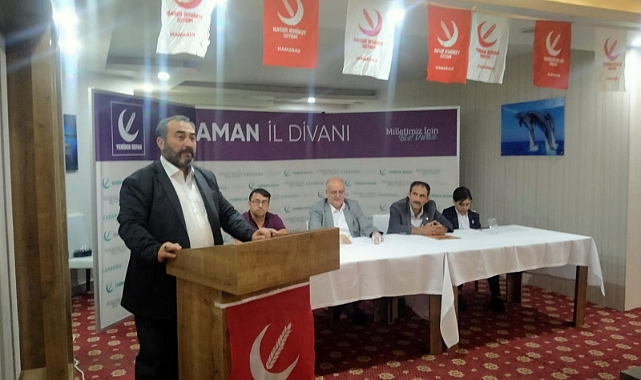 Yeniden Refah Partisi seçim sonrası ilk il divanını 24 Haziranda Kent otelde gerçekleştirdi.