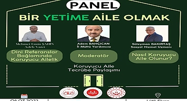 ''BİR YETİME AİLE OLMAK''