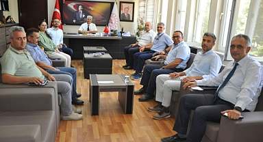 Göreve Başlayan Hastane Yöneticilerinden İl Sağlık Müdürü'ne Ziyaret