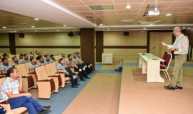 GÜVENLİK PERSONELİNE EĞİTİM VERİLDİ