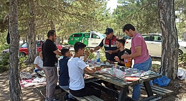 Jandarmadan Orman Yangınlarına Karşı Bilgilendirme Faaliyeti